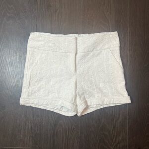 Women’s White Shorts